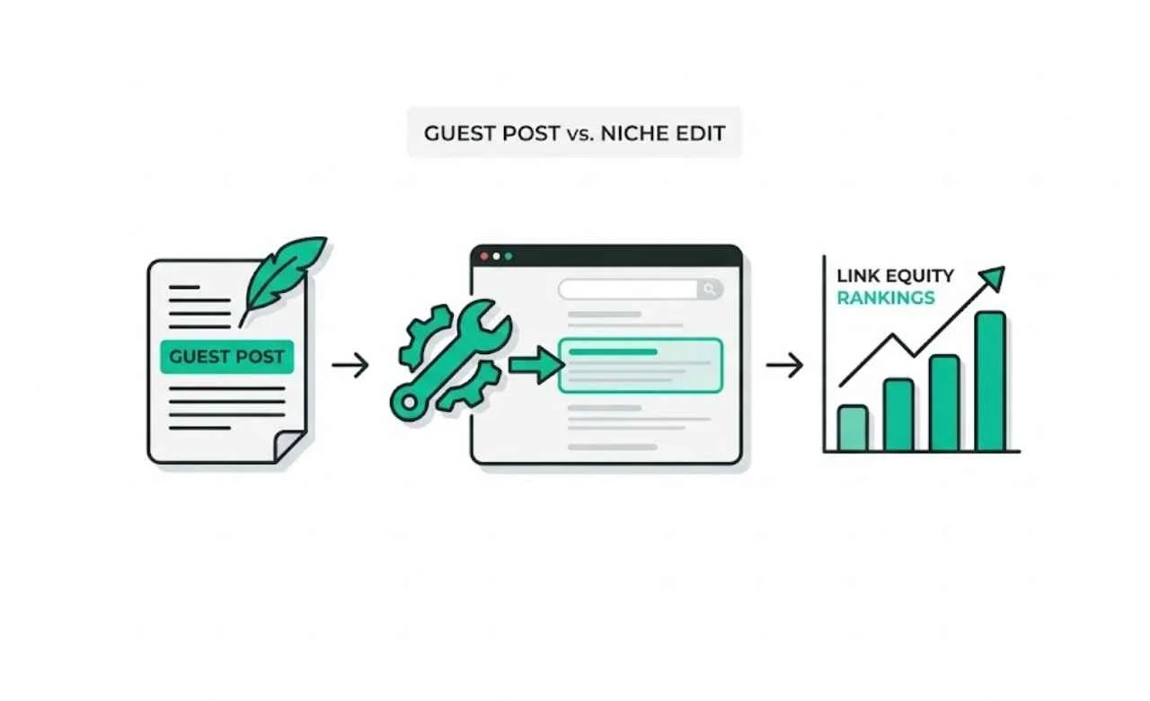 Guest Post vs Niche Edit