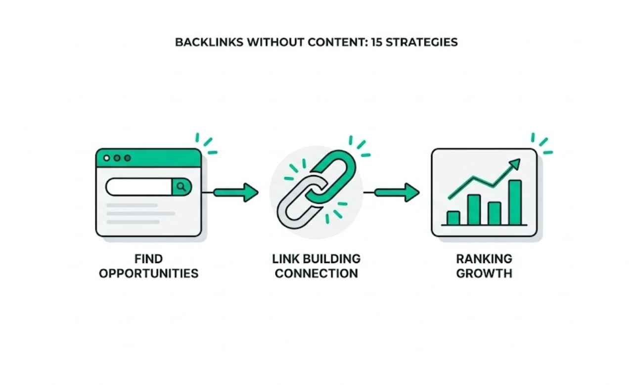 How to Build Backlinks Without Content: 15 Proven Strategies for SEO