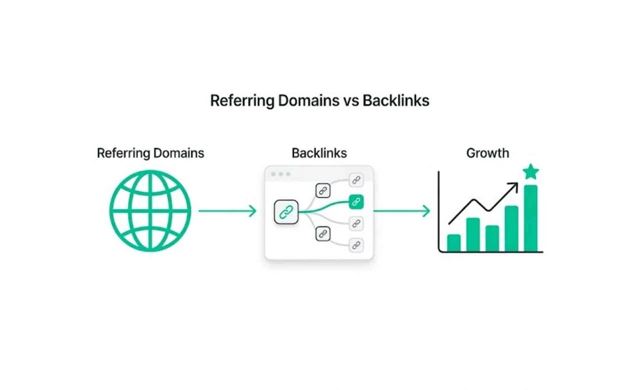 Referring Domains vs Backlinks